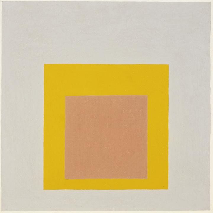 Josef Albers — Этюд в честь площади: Вечерняя песня