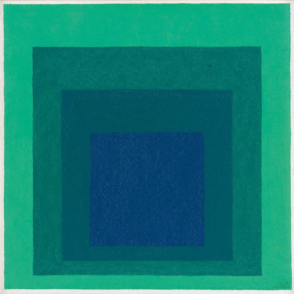 Josef Albers — Исследование, посвященное почтению к Площади: Взаимное