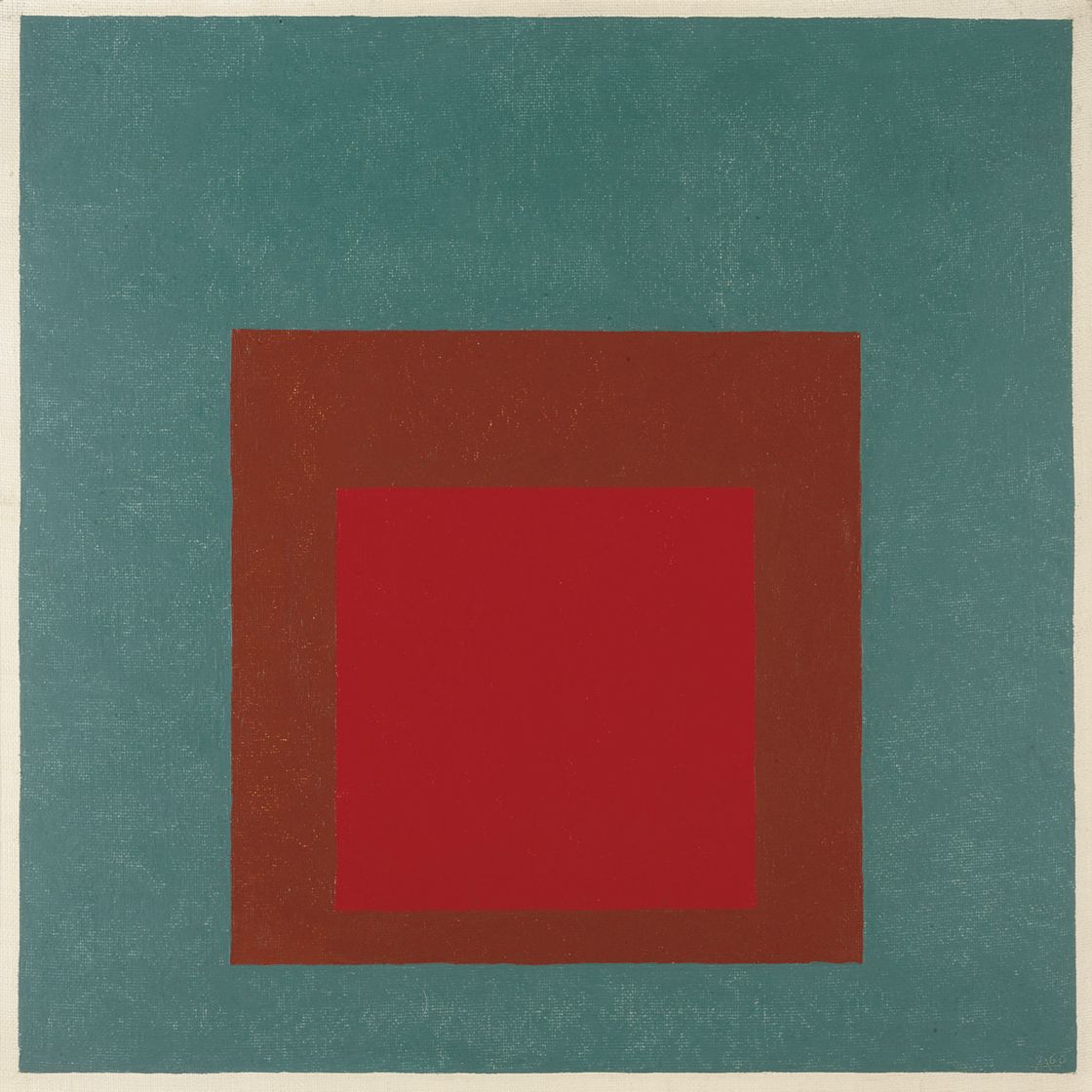Josef Albers — Исследование, посвященное Площади: Молчаливое присутствие