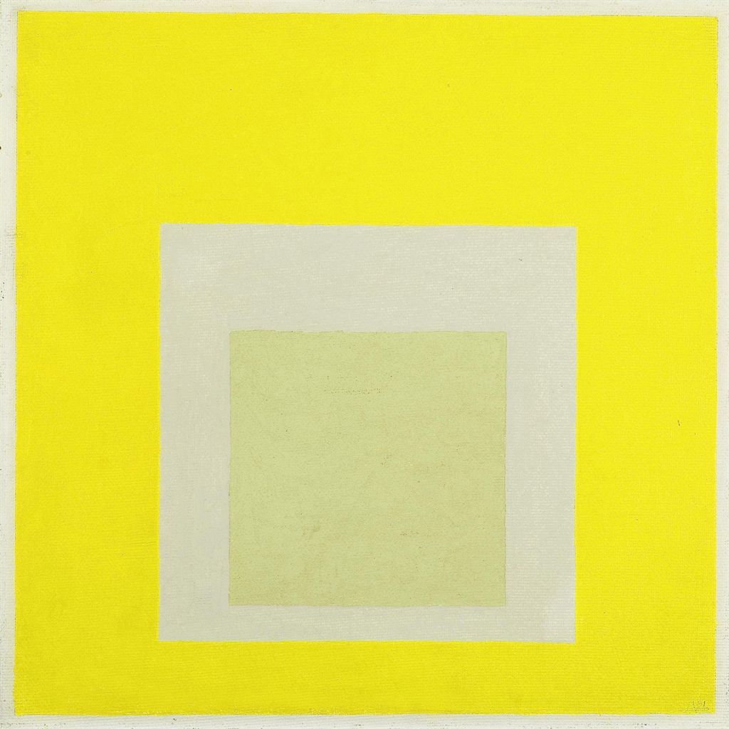 Josef Albers — Этюд, посвященный Площади: "Затемненный центр"