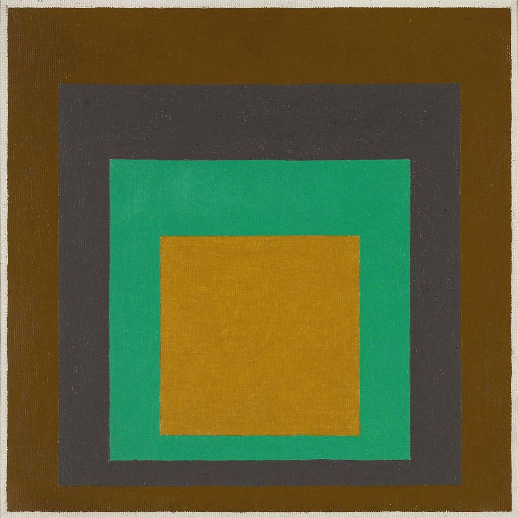 Josef Albers — Этюд в честь Площади: "Полный вечер"