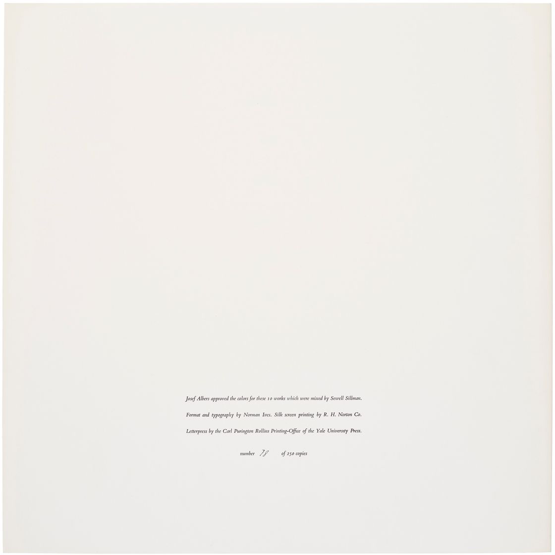 Josef Albers — Дань уважения площади : десять работ Йозефа Альберса, изображение 2