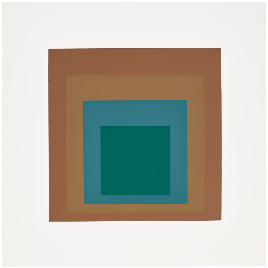 Josef Albers — Дань уважения площади : десять работ Йозефа Альберса, изображение 11