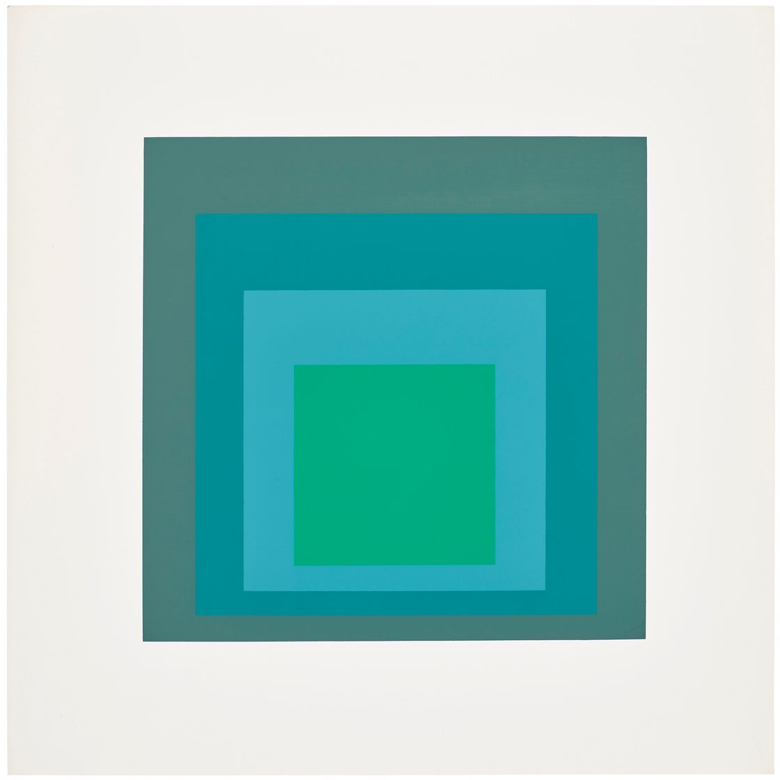 Josef Albers — Дань уважения площади : десять работ Йозефа Альберса, изображение 7