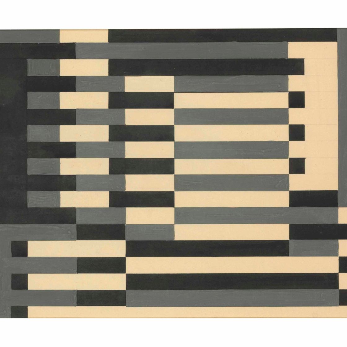 Josef Albers — Без названия (серия Fassade)