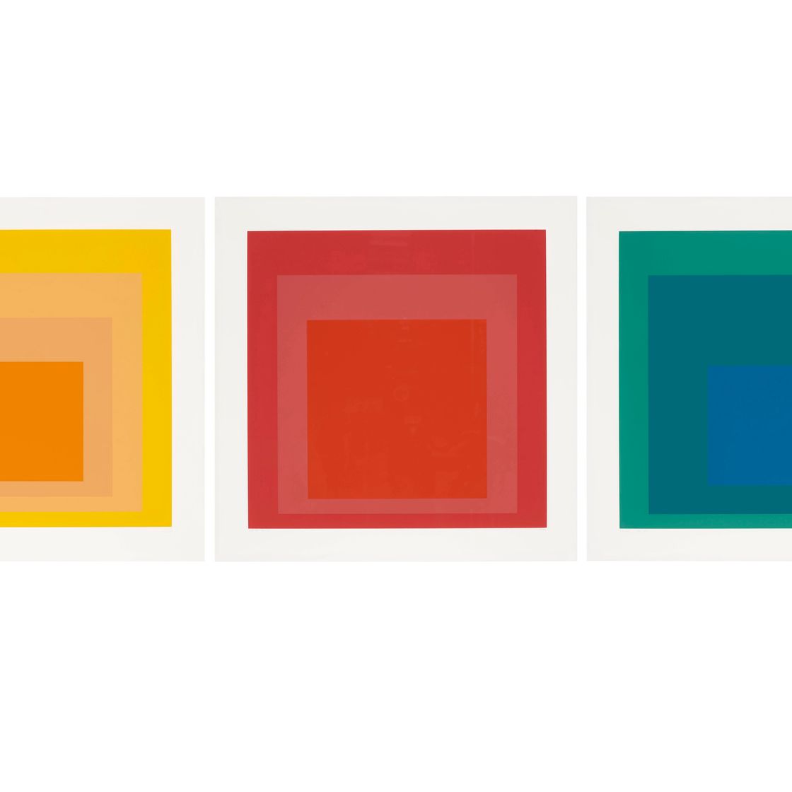 Josef Albers — SP: три пластины