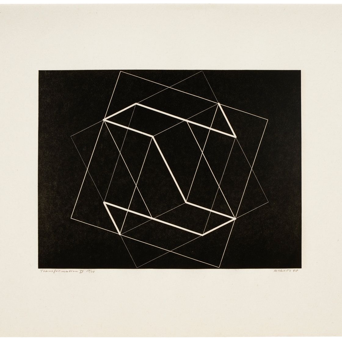 Josef Albers — Трансформация A-D, изображение 5