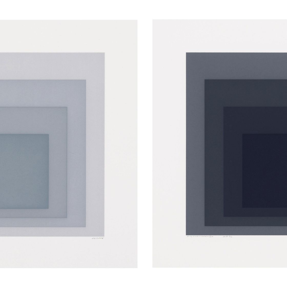 Josef Albers — Серый инструментарий I (D. 225), изображение 1