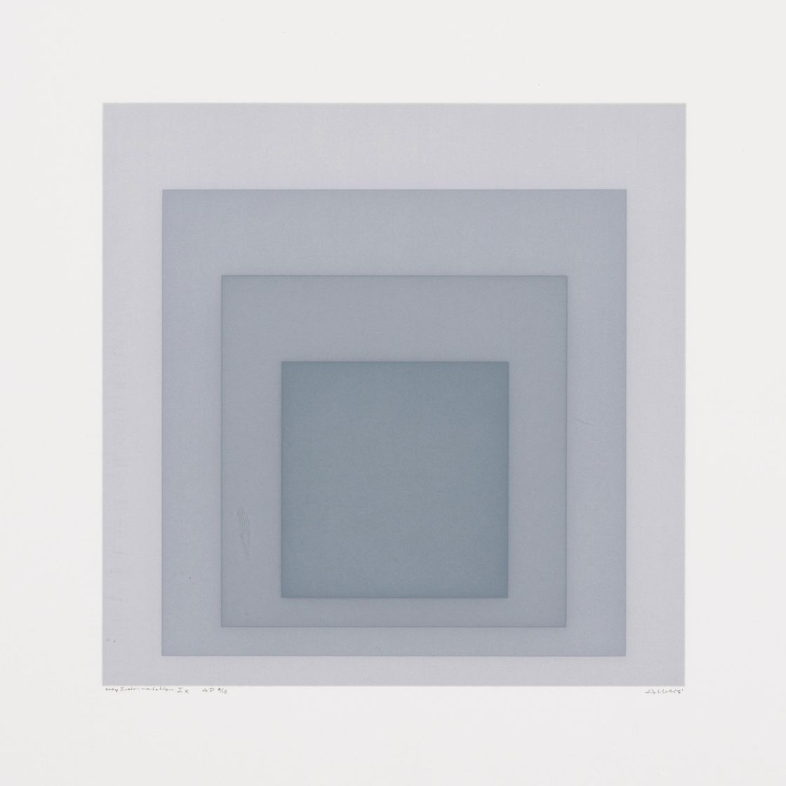 Josef Albers — Серый инструментарий I (D. 225), изображение 2