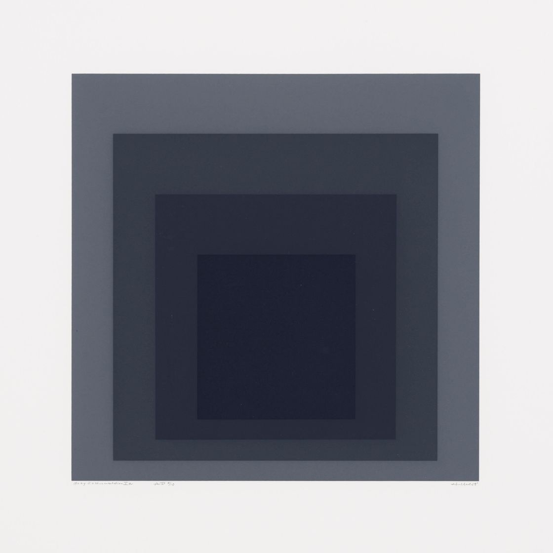 Josef Albers — Серый инструментарий I (D. 225), изображение 3