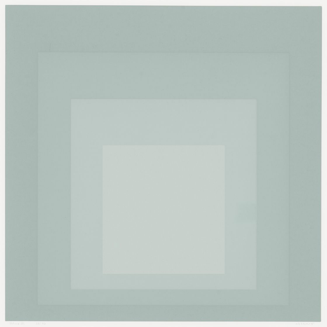 Josef Albers — Gray Instrumentation II k, из серии Gray Instrumentation