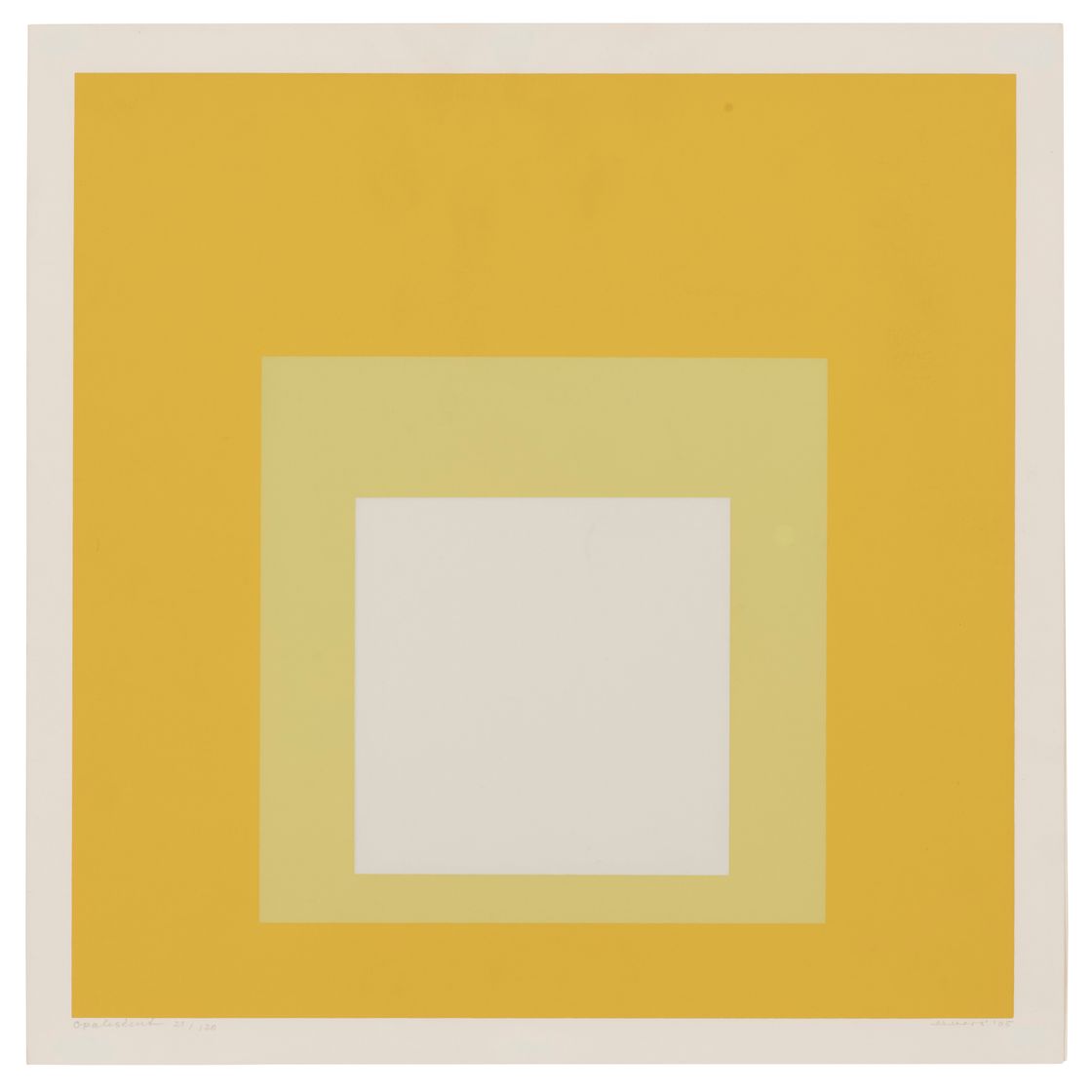 Josef Albers — Опалесцирующий, от: Die Oberfläche