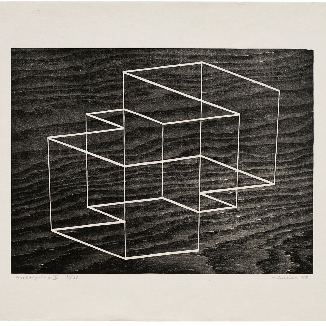 Josef Albers — Мультиплекс D