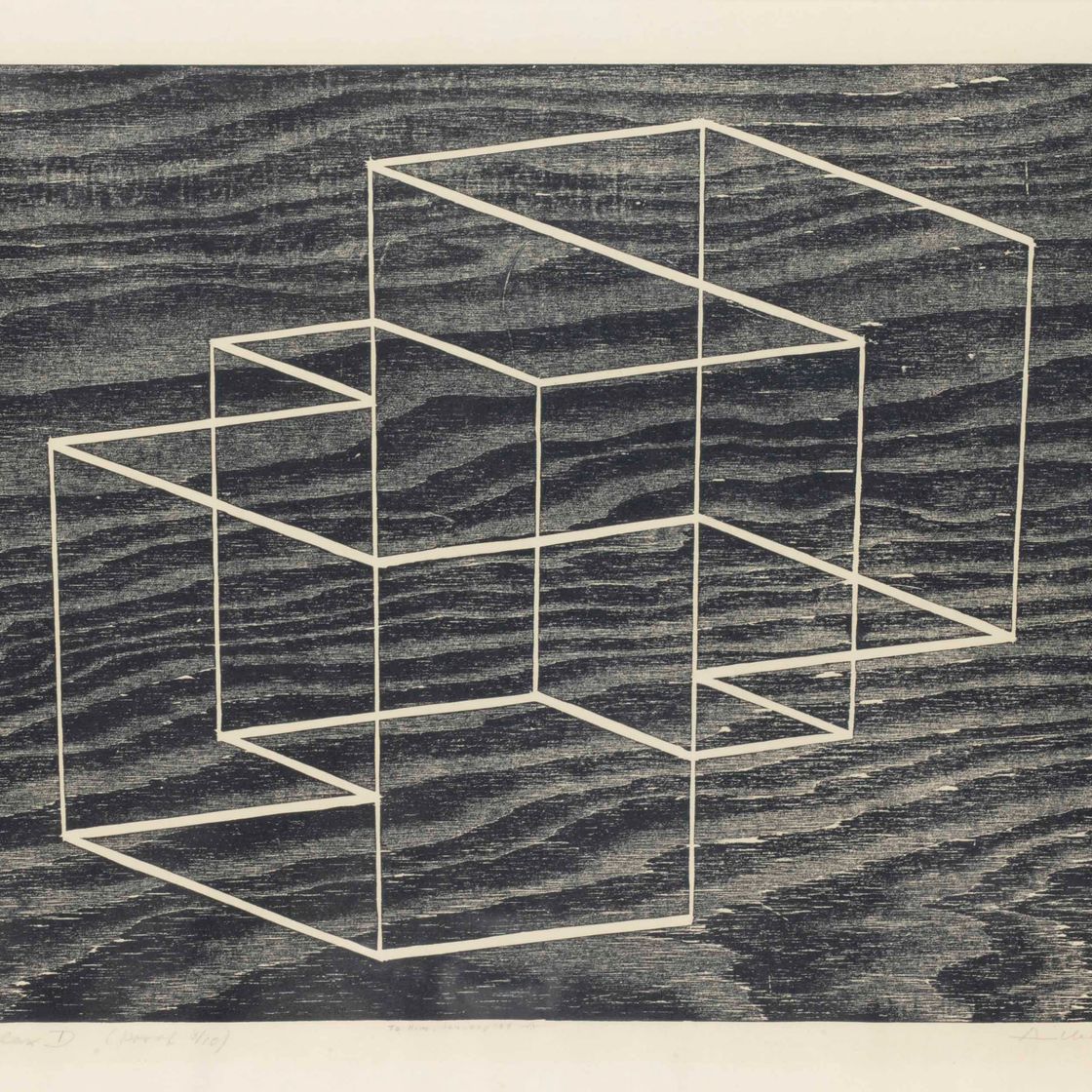 Josef Albers — Мультиплекс D