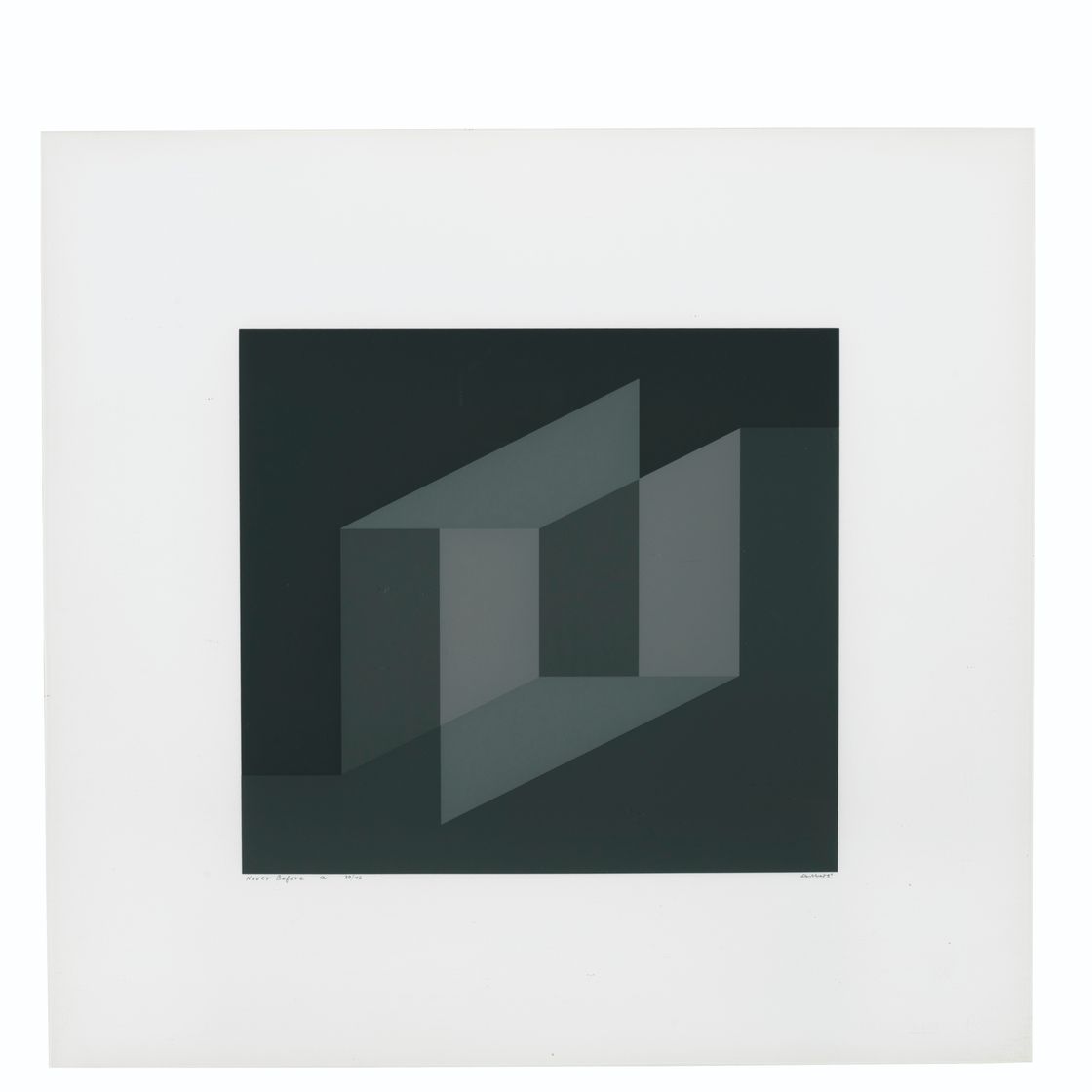 Josef Albers — Никогда раньше: шесть тарелок, изображение 2