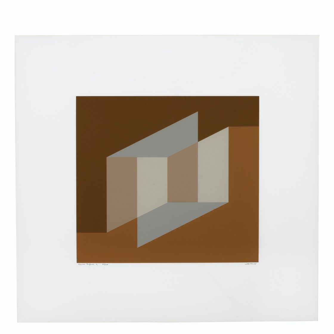 Josef Albers — Никогда раньше: шесть тарелок, изображение 3