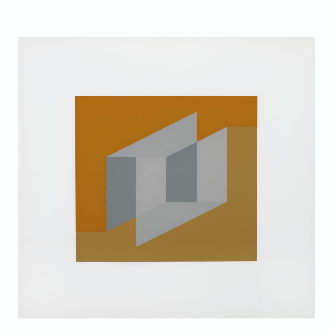 Josef Albers — Никогда раньше: шесть тарелок, изображение 7