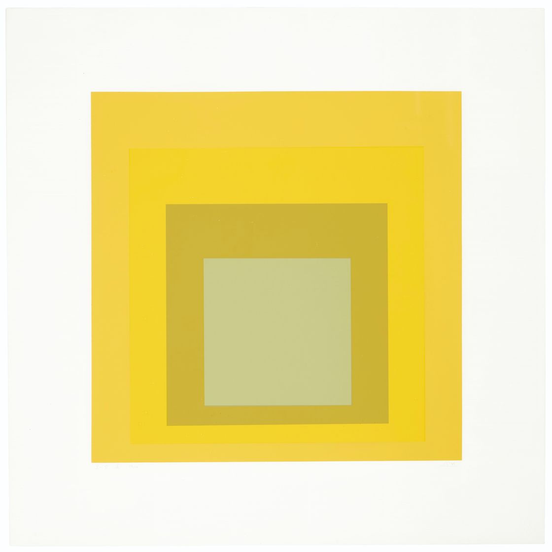 Josef Albers — Три гравюры художника, изображение 2