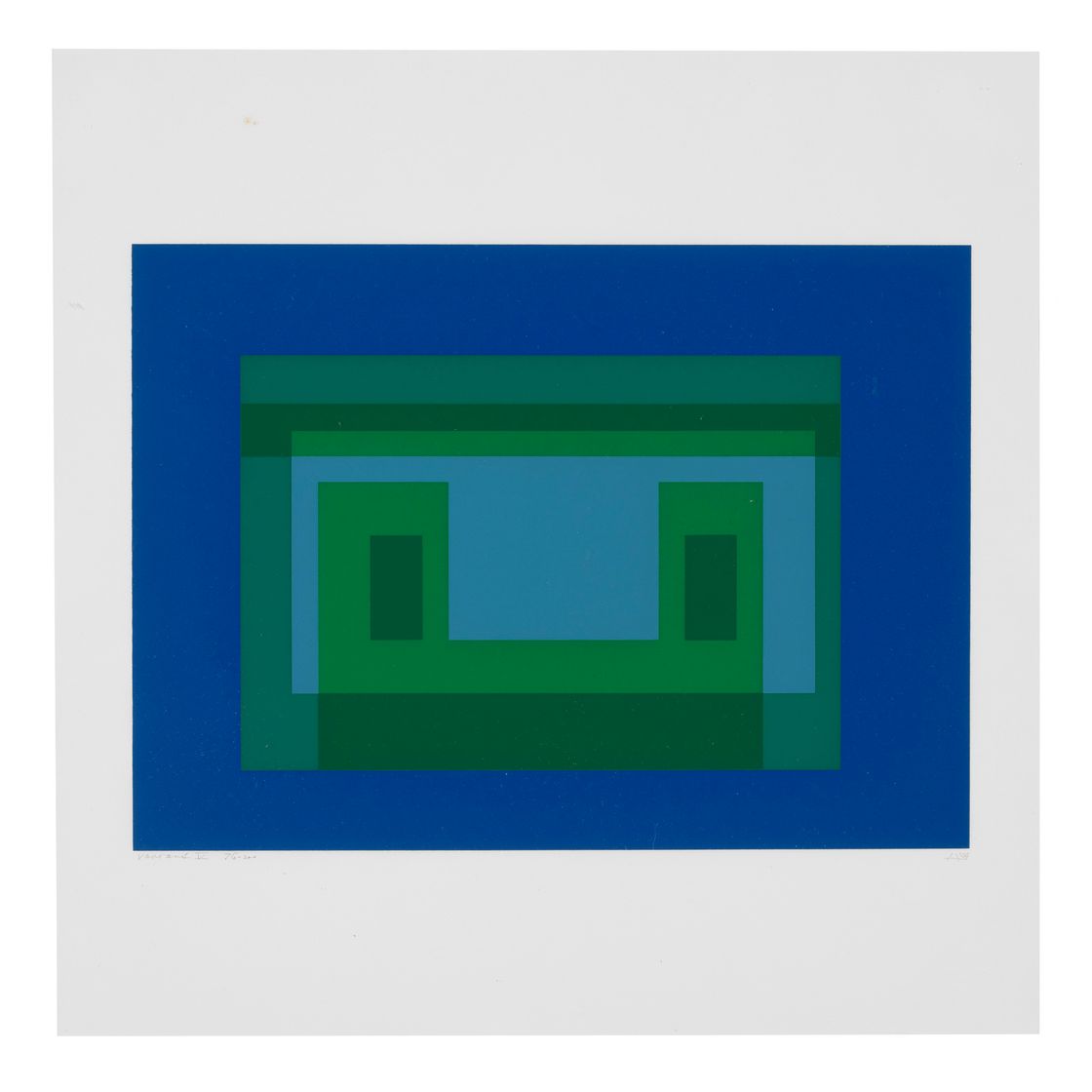 Josef Albers — Десять вариантов: два принта, изображение 2