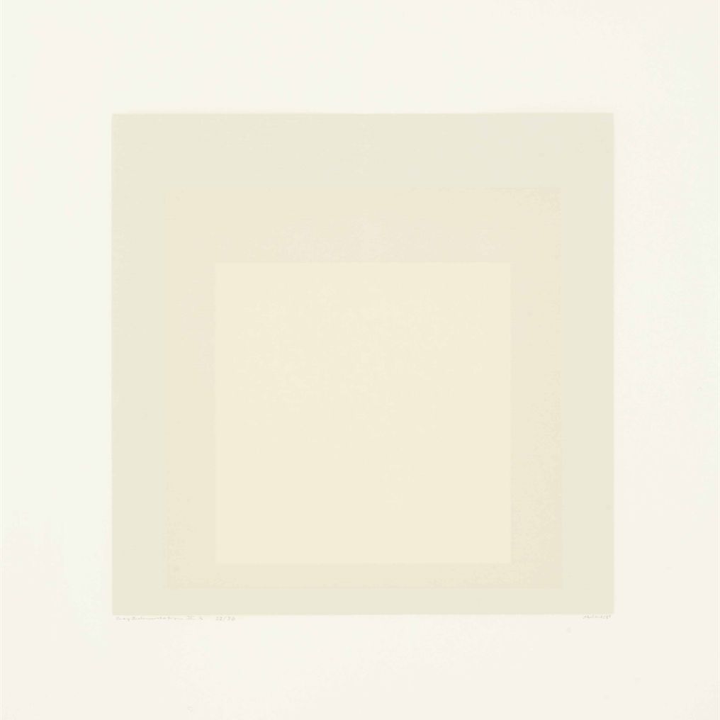 Josef Albers — Gray Instrumentation II k, из серии Gray Instrumentation II