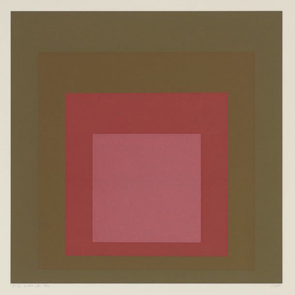 Josef Albers — I-S LXXI b (D. 206)