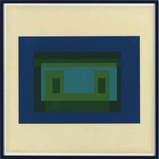 Josef Albers — Десять вариантов: Три пластины (D. 173)