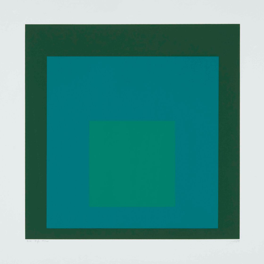 Josef Albers — Например, откуда: из дома на площадь (D. 203.6)