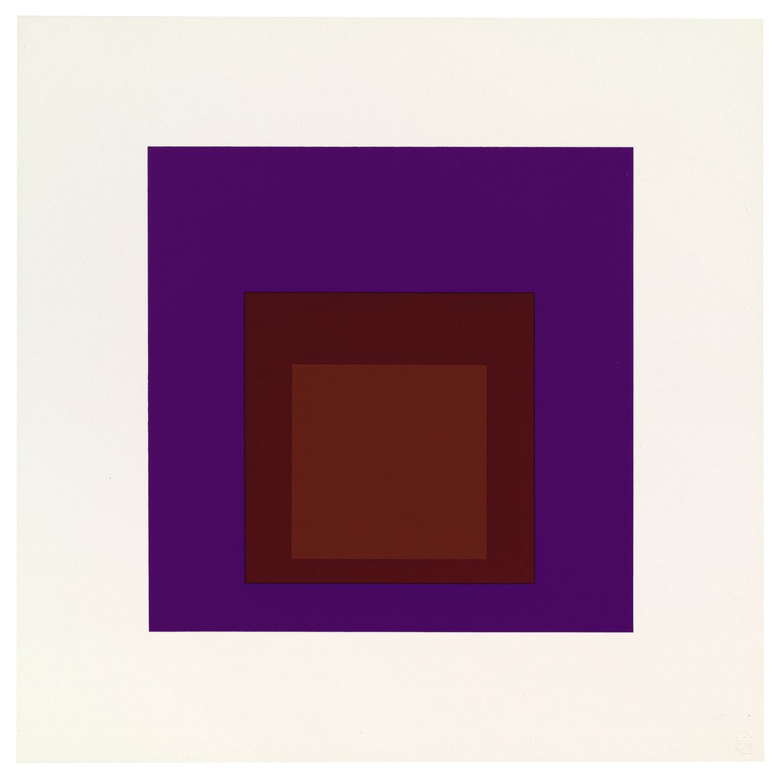 Josef Albers — Роскошный, от мягкого края до жесткого края