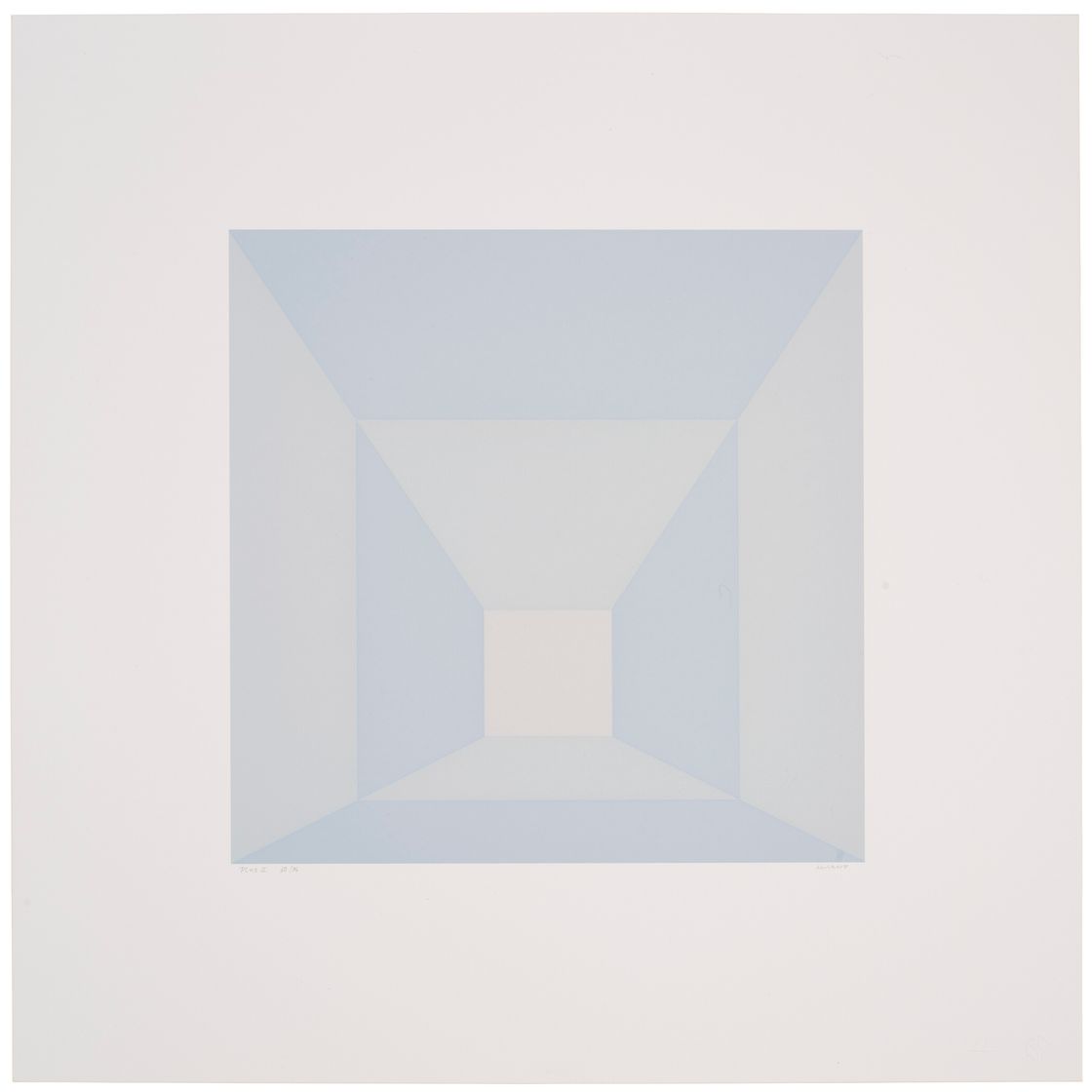 Josef Albers — Скошенные квадраты, Плюс II
