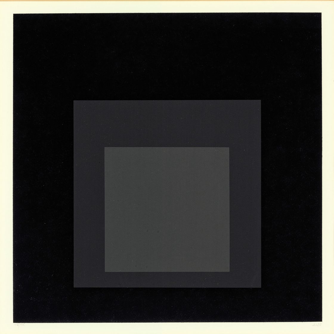 Josef Albers — Оммаж для тела : одна тарелка