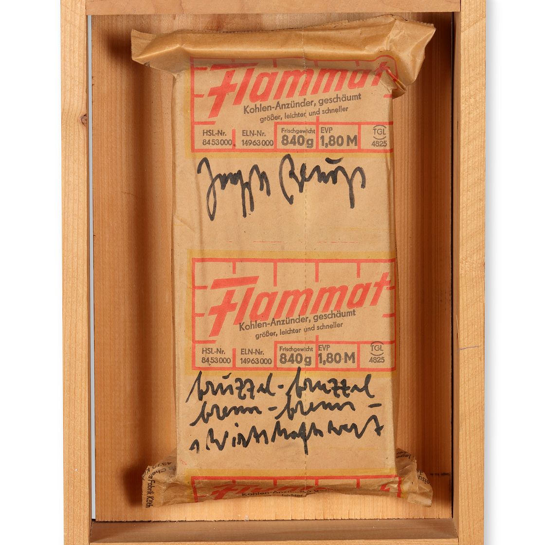 Joseph Beuys — Без названия (Wirtschaftswert)
