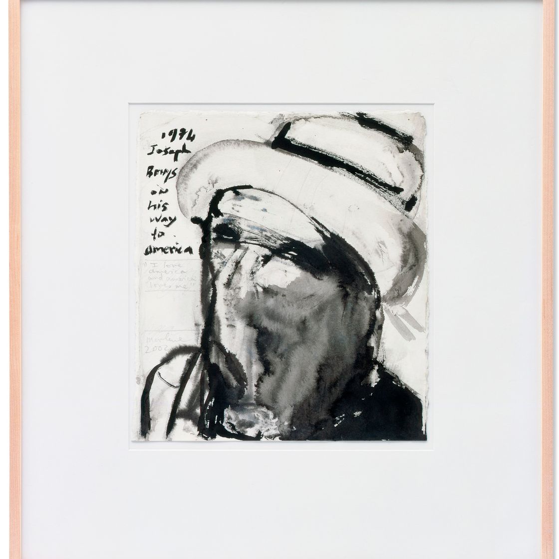 Joseph Beuys — 1974 Йозеф Бойс на пути в Америку (я люблю Америку, и американцы любят меня), изображение 2
