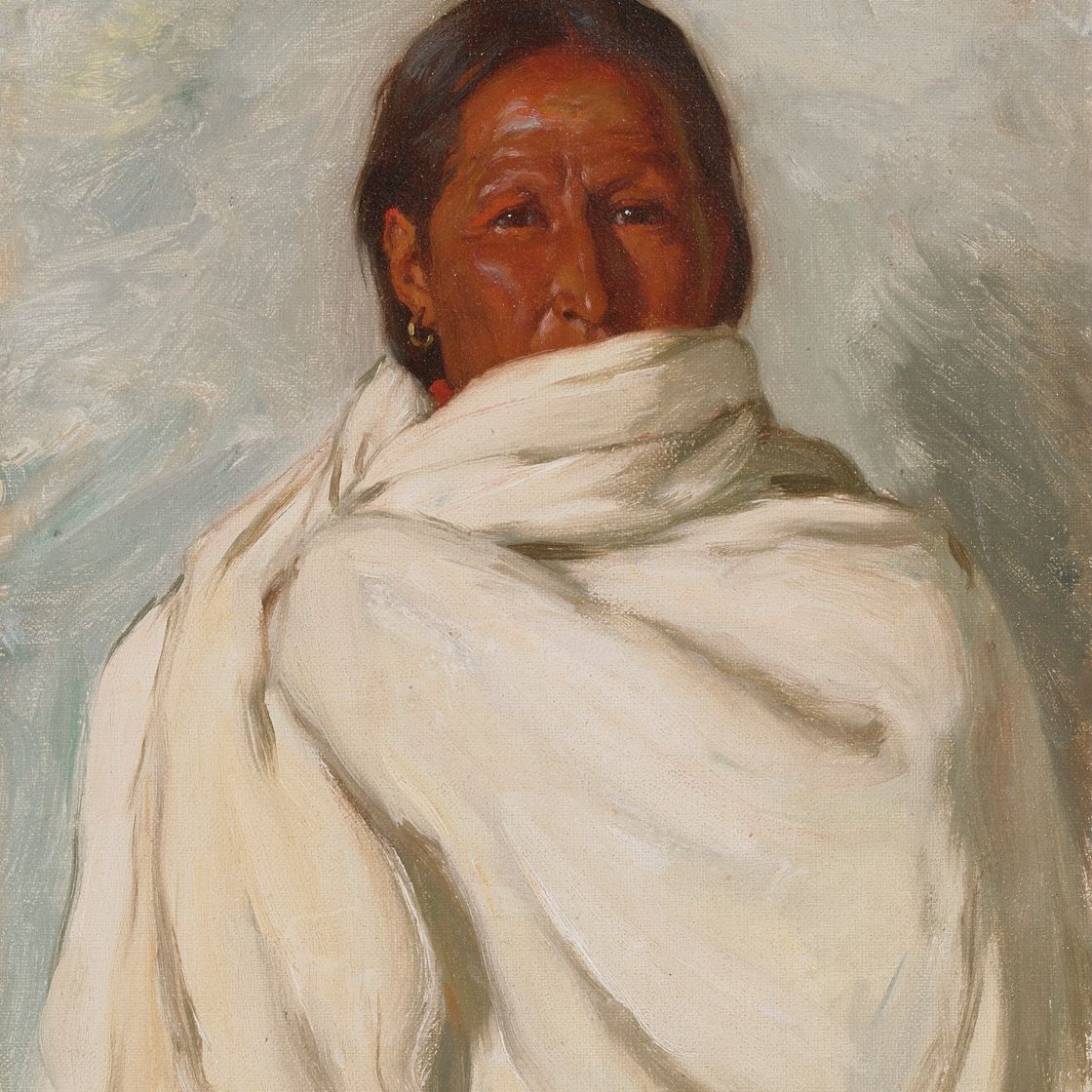 Joseph Henry Sharp — Лоренцо Мартинес (экс-губернатор Таоса), изображение 1