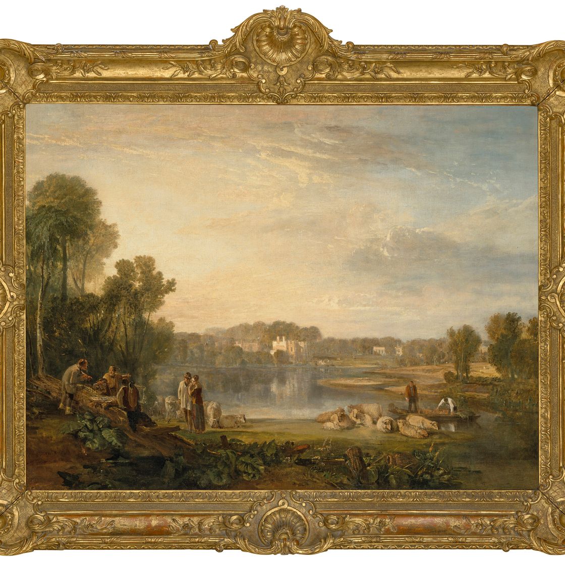 Joseph Mallord William Turner — Вилла папы римского в Туикенхеме, изображение 2