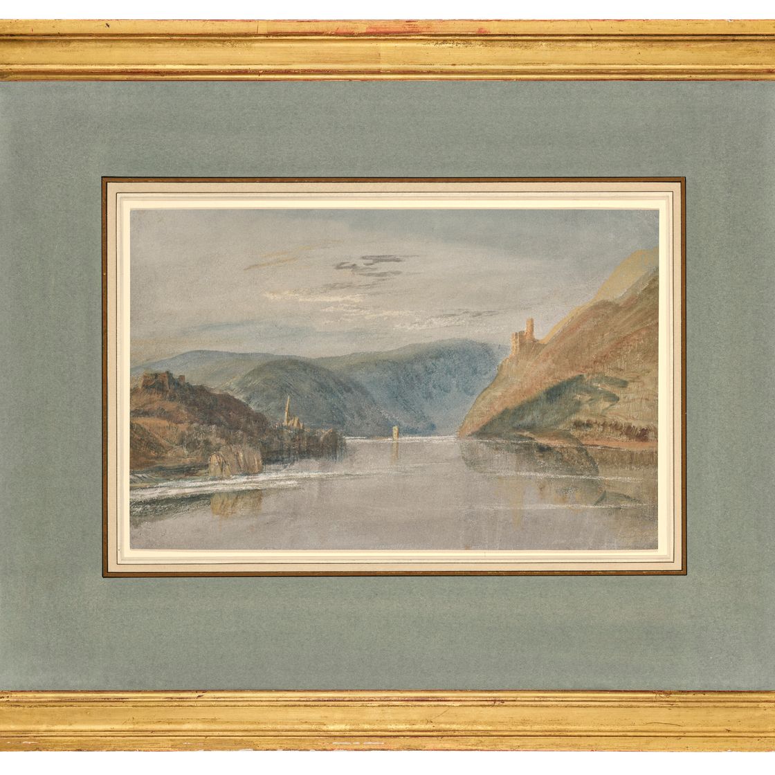 Joseph Mallord William Turner — Озеро Бингер и Маусетурм, изображение 2