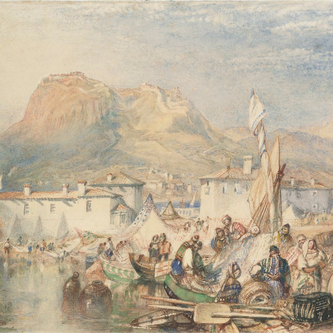 Joseph Mallord William Turner — Вид на Коринф, Греция