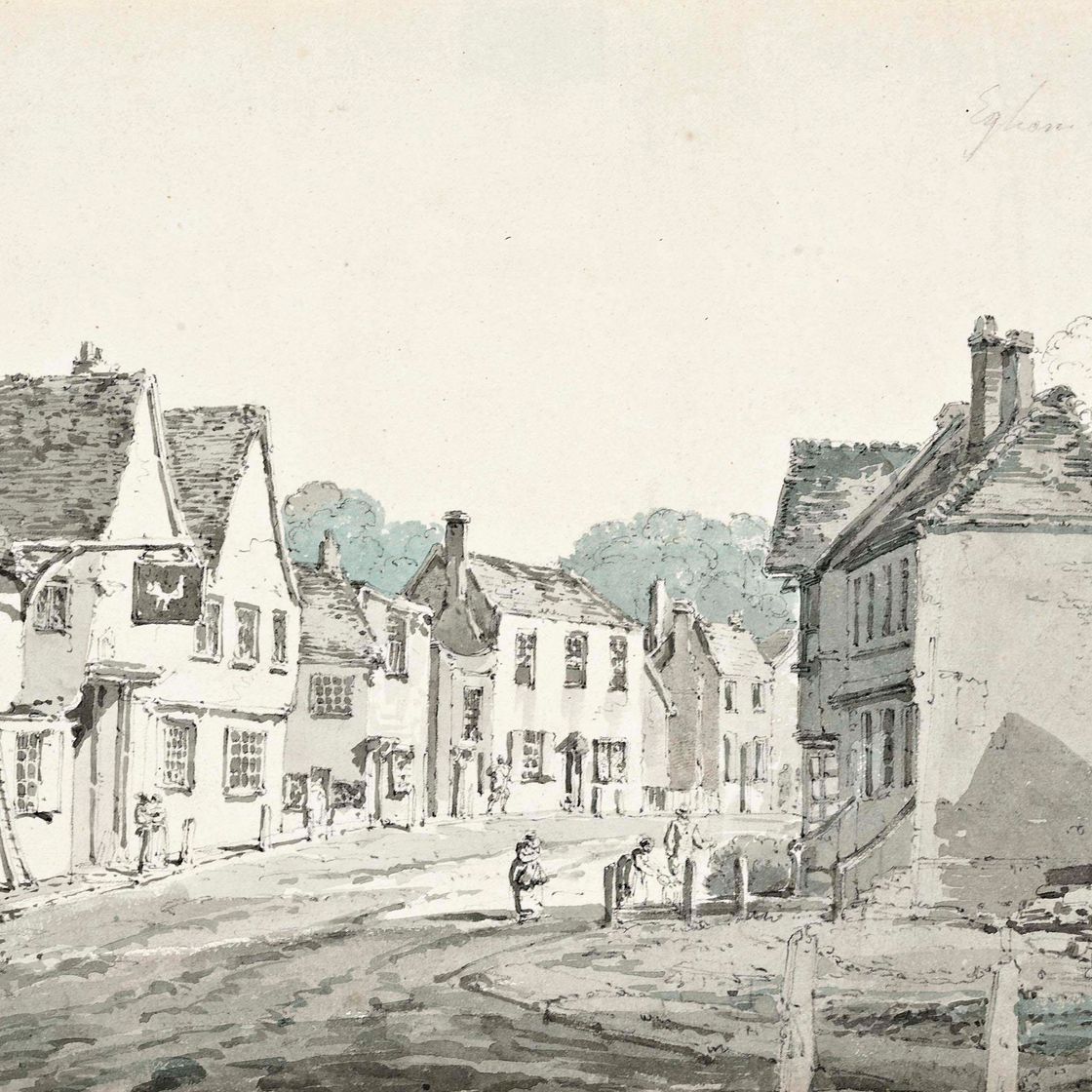 Joseph Mallord William Turner — Главная улица в Эгеме, графство Суррей