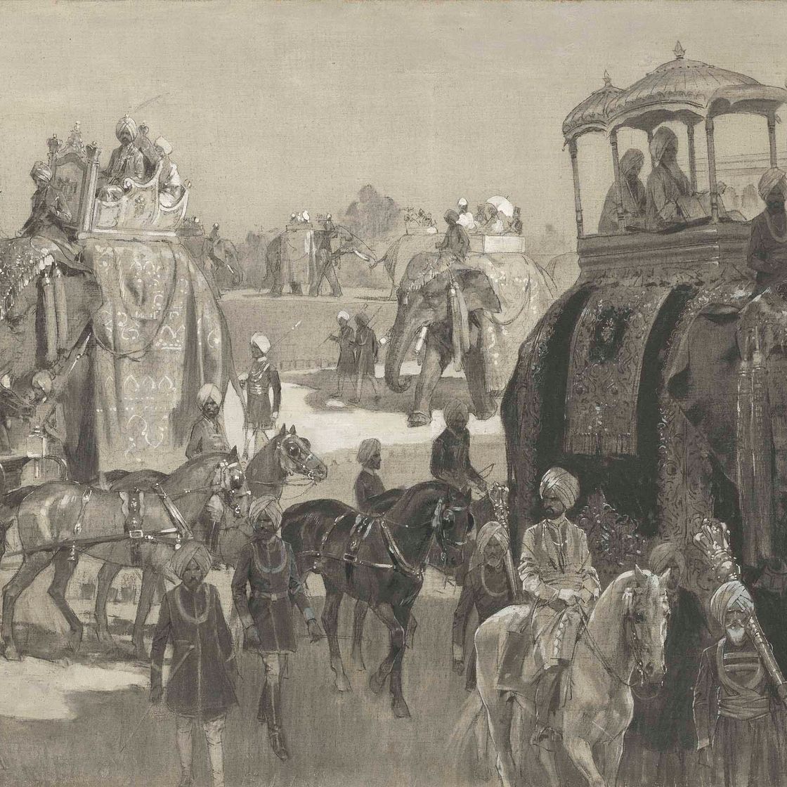 JR — Герцог Кларенс во время своего турне по Индии, 1889-1890