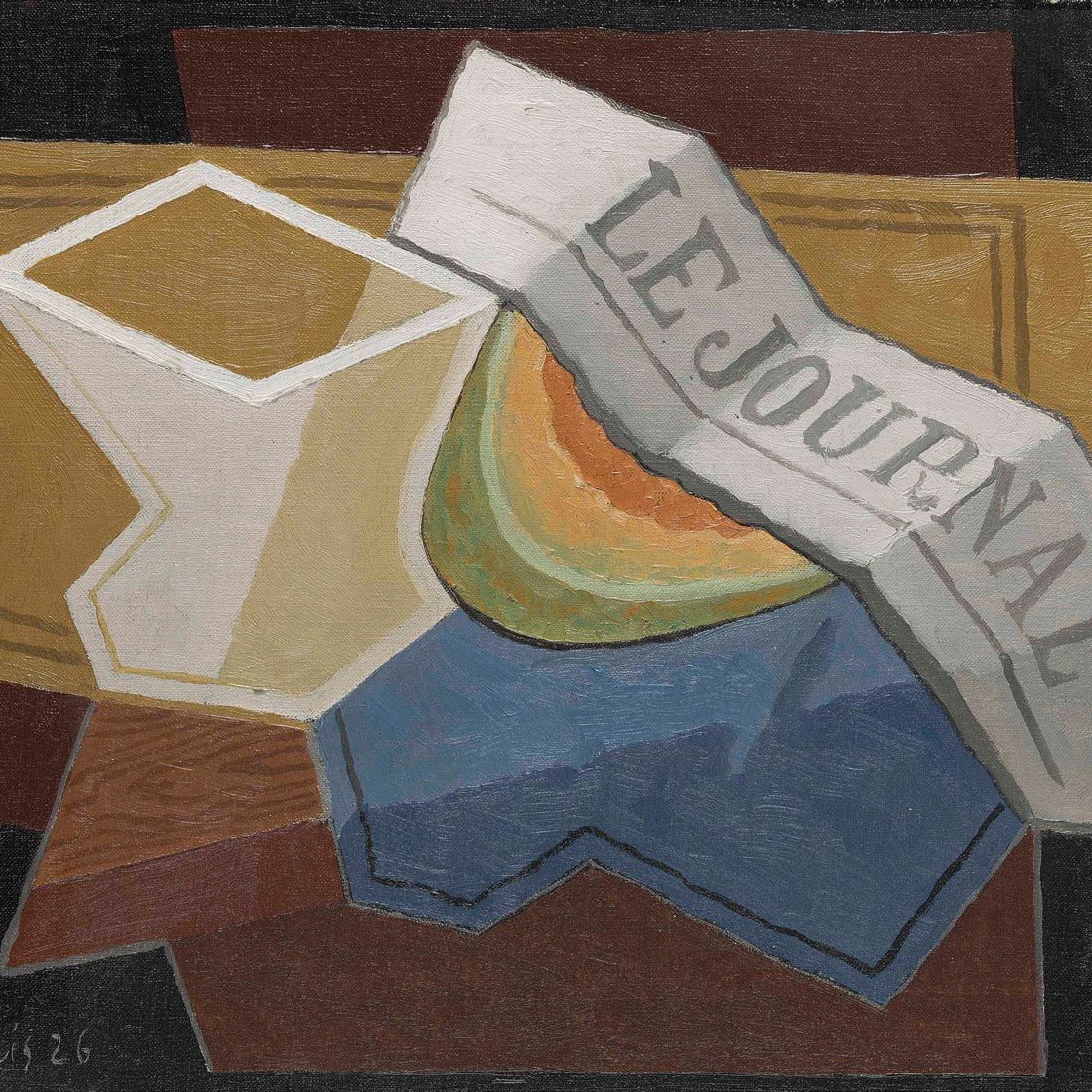 Juan Gris — Блюдо из дыни