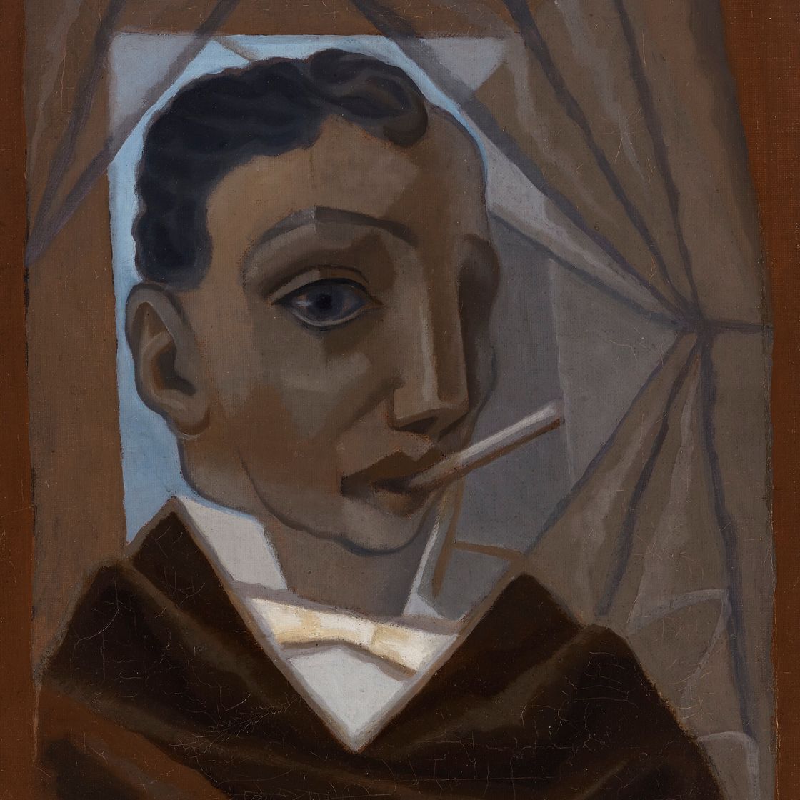 Juan Gris — Человек с сигаретой, изображение 1