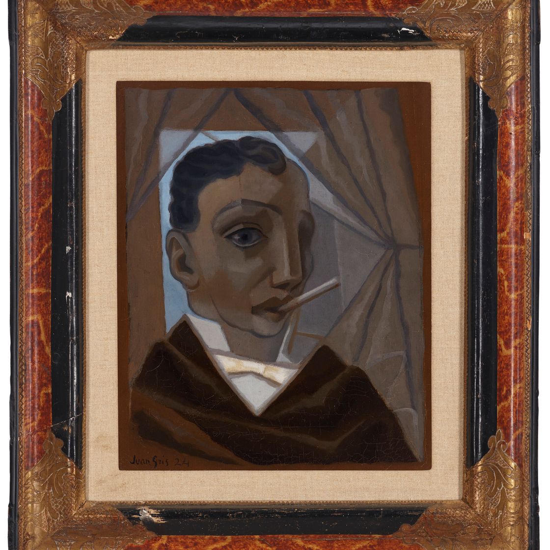 Juan Gris — Человек с сигаретой, изображение 2