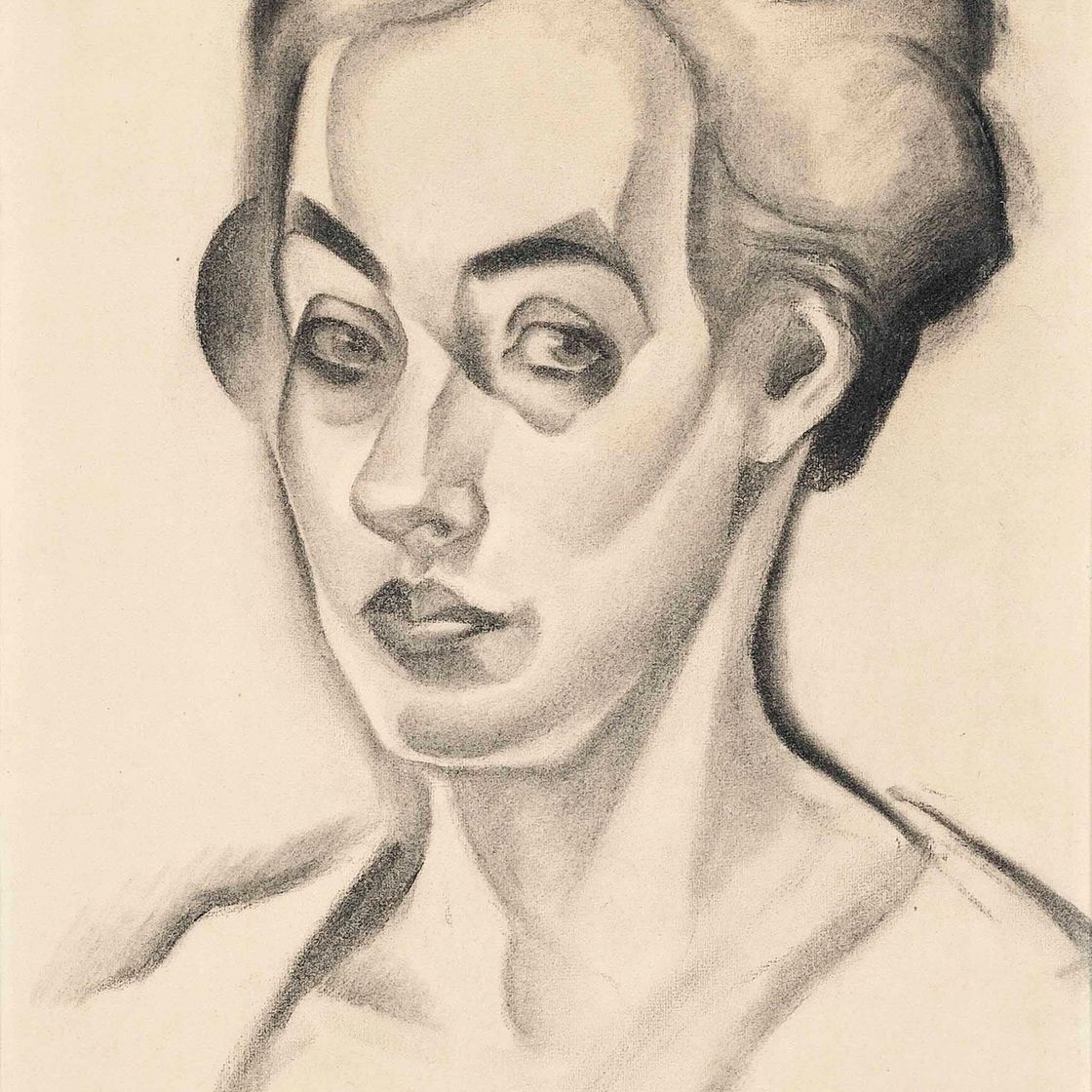 Juan Gris — Женский портрет