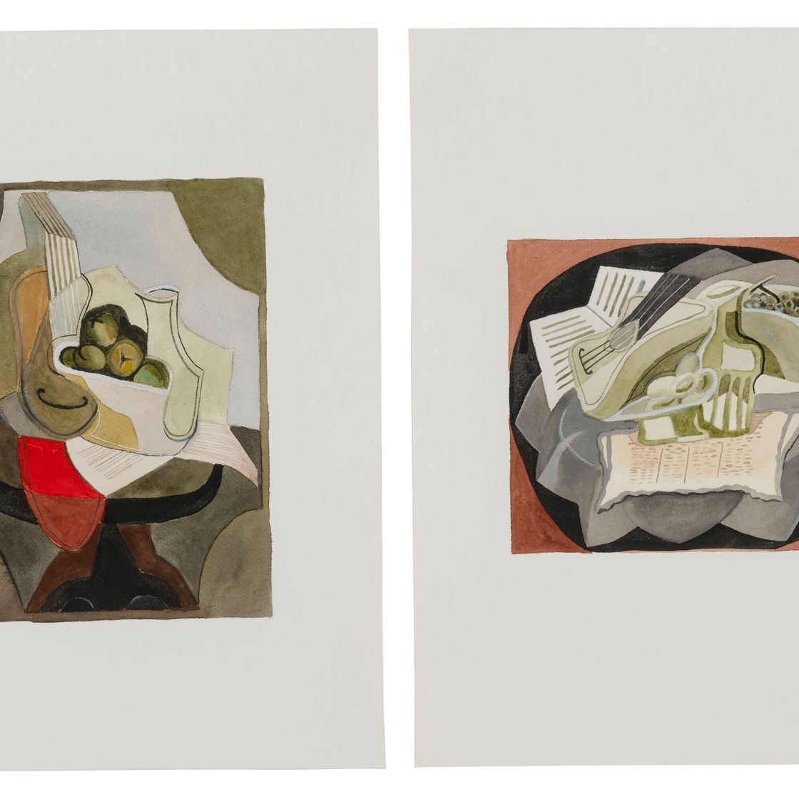Juan Gris — После Хуана Гриса; После Хуана Гриса [Две работы]