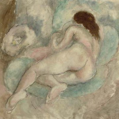 Jules Pascin — Новая аллонгея женщины
