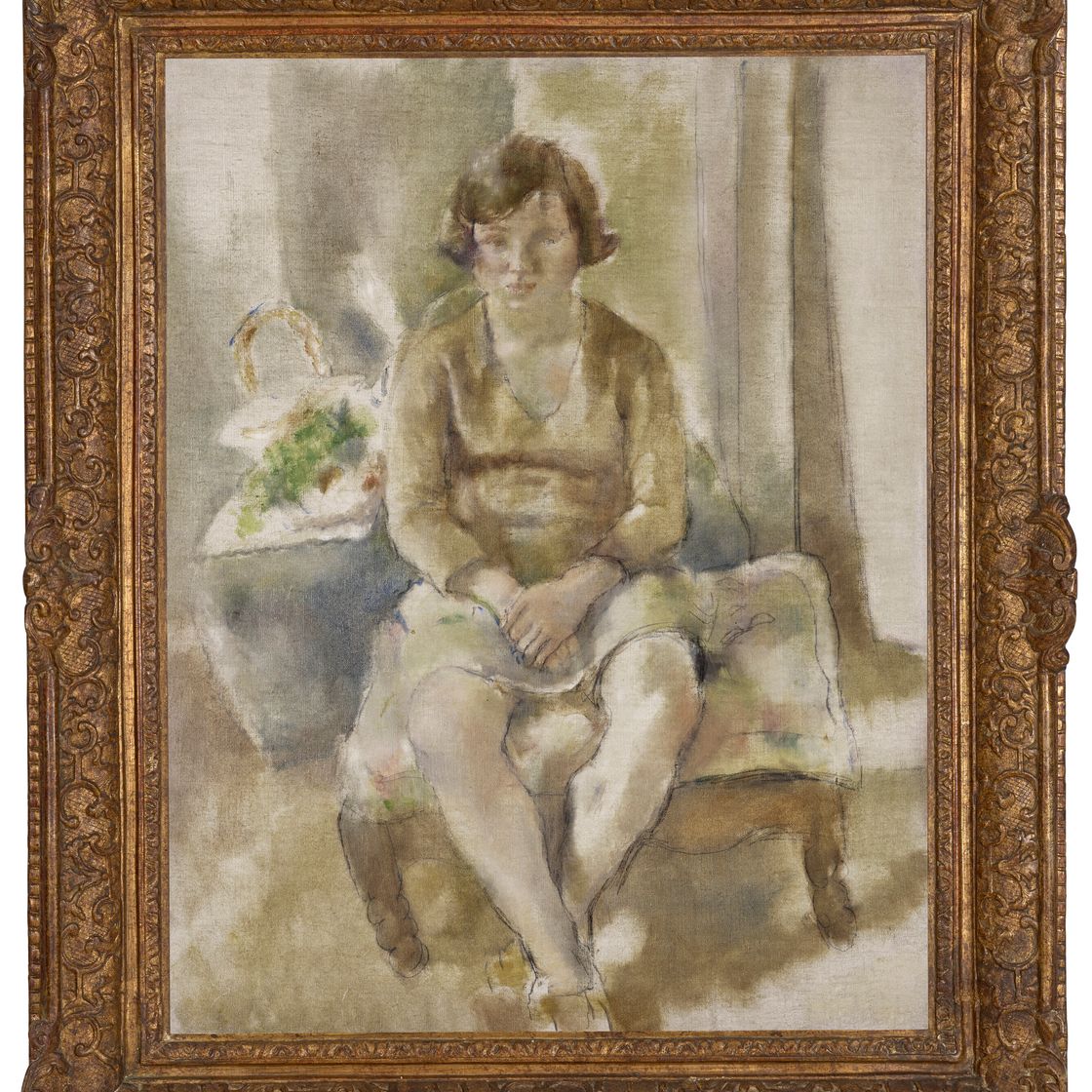 Jules Pascin — Нетте, маленькая маршанда с цветами, изображение 3
