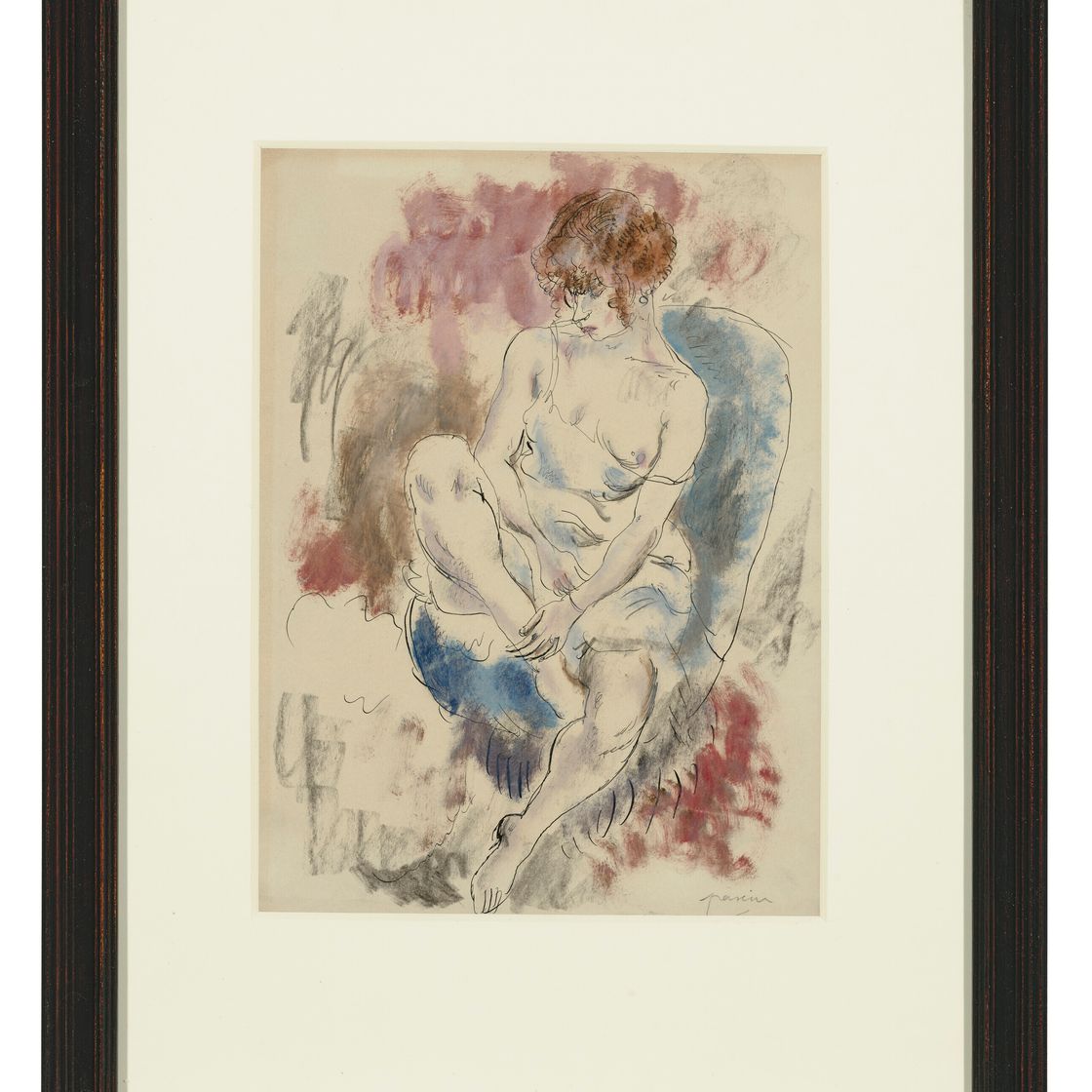 Jules Pascin — Начало (справа); Этюд (сзади), изображение 2