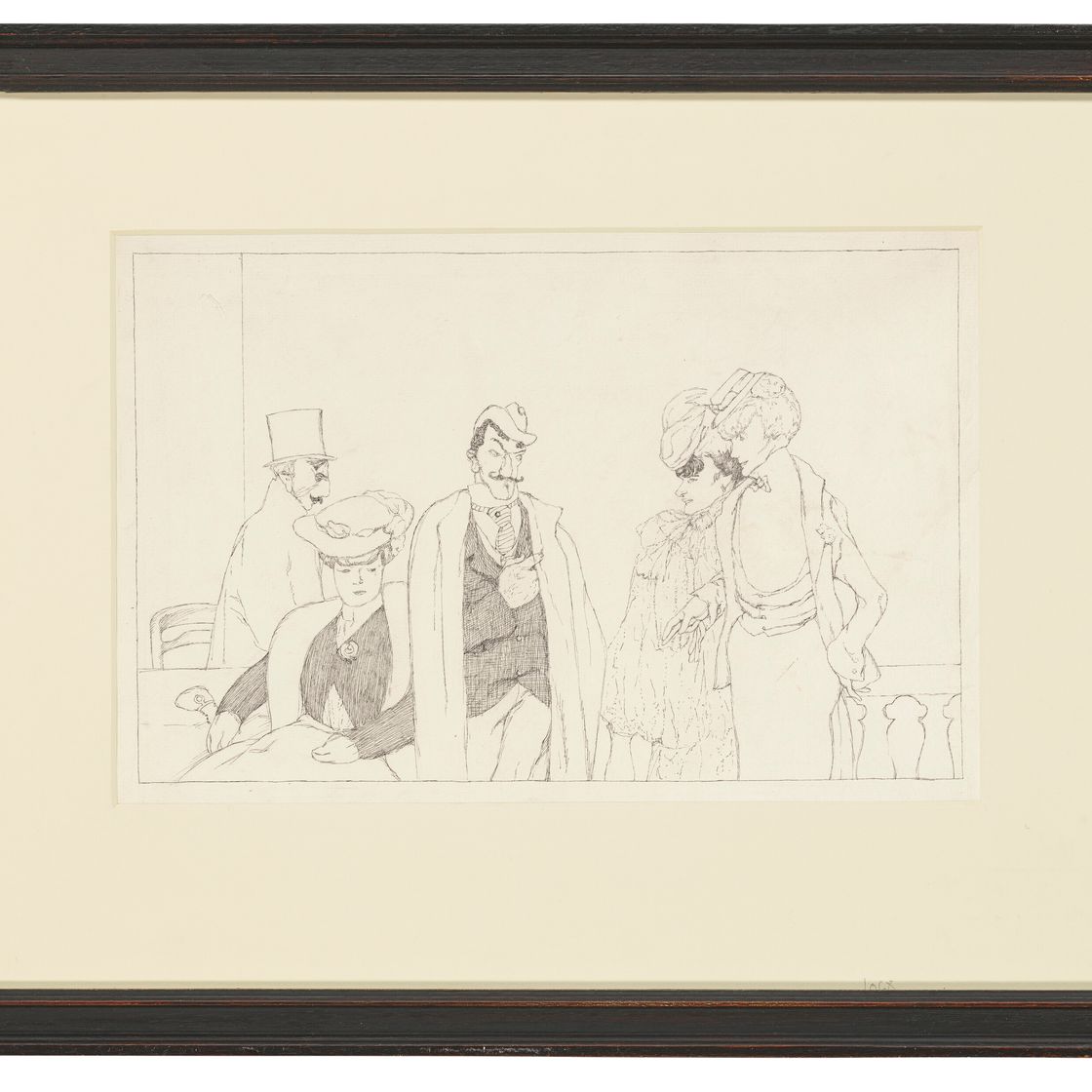 Jules Pascin — Четыре персонала, изображение 2