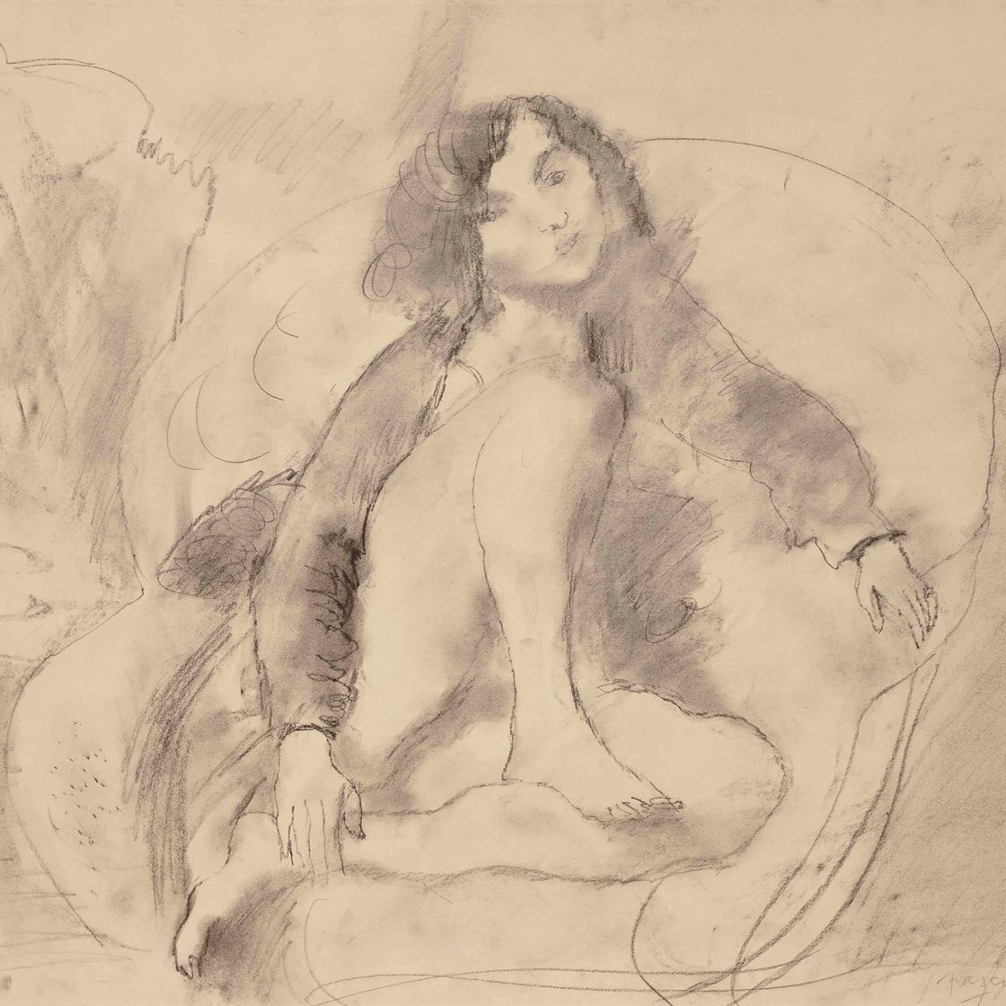 Jules Pascin — Ребекка танцует без остановки