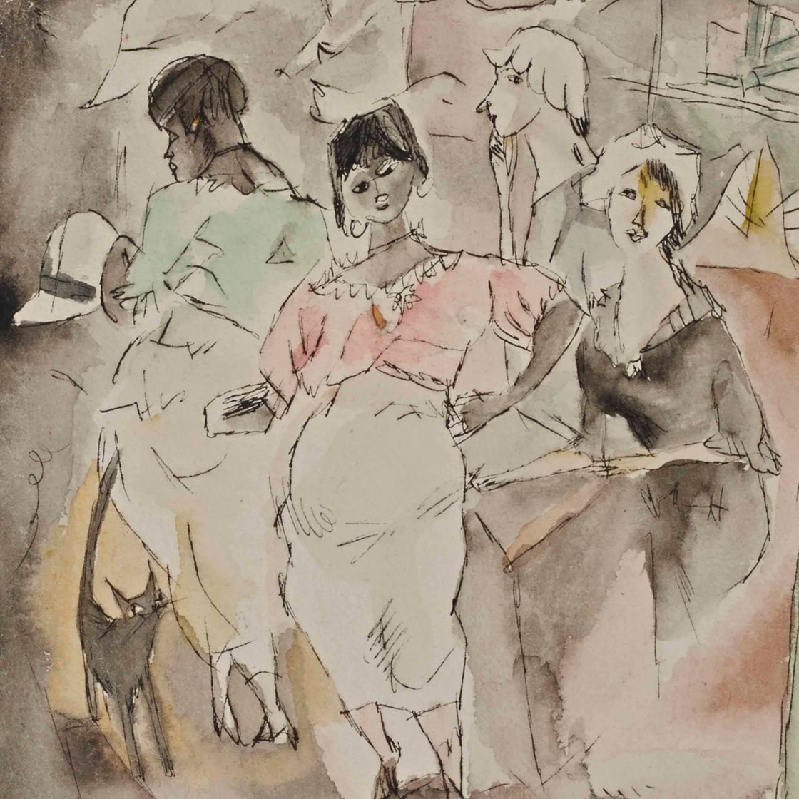 Jules Pascin — Женщины на Кубе