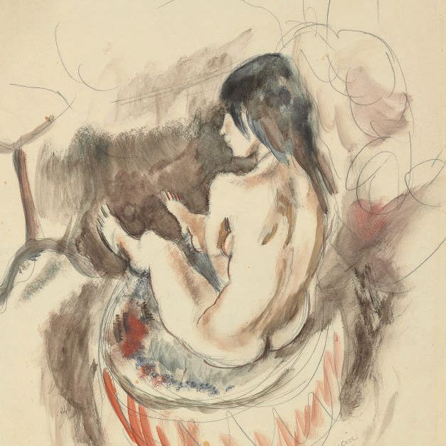 Jules Pascin — Женская осанка
